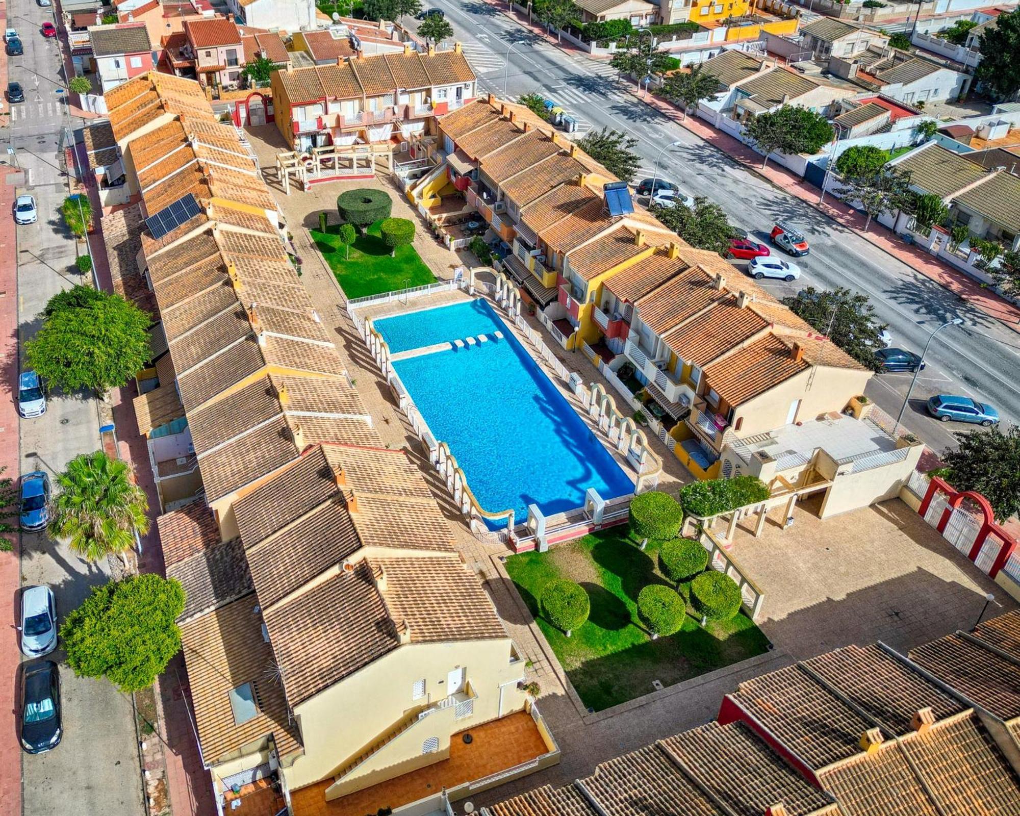 Casa Del Sol - Santiago De La Ribera, San Javier, 600 M From The Beach, Swimming Pool Exterior foto